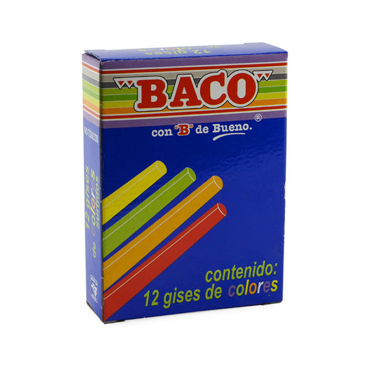 GIS BACO COLORES C12 PZAS