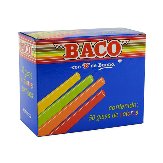 GIS BACO COLORES C50 PZAS