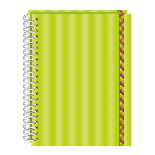 CUADERNO PROFESIONAL PRINTAFORM ARCOIRIS PASTA DURA DOBLE ARILLO CUADRO GRANDE 100 HOJAS