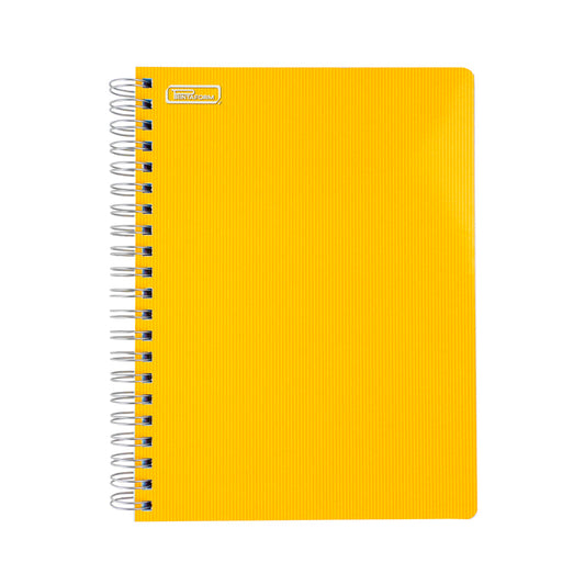 CUADERNO PROFESIONAL PRINTAFORM SEMI RIGIDA UNIVERSITARIA MULTICOLOR DOBLE ARILLO CUADRO GRANDE 200 HOJAS