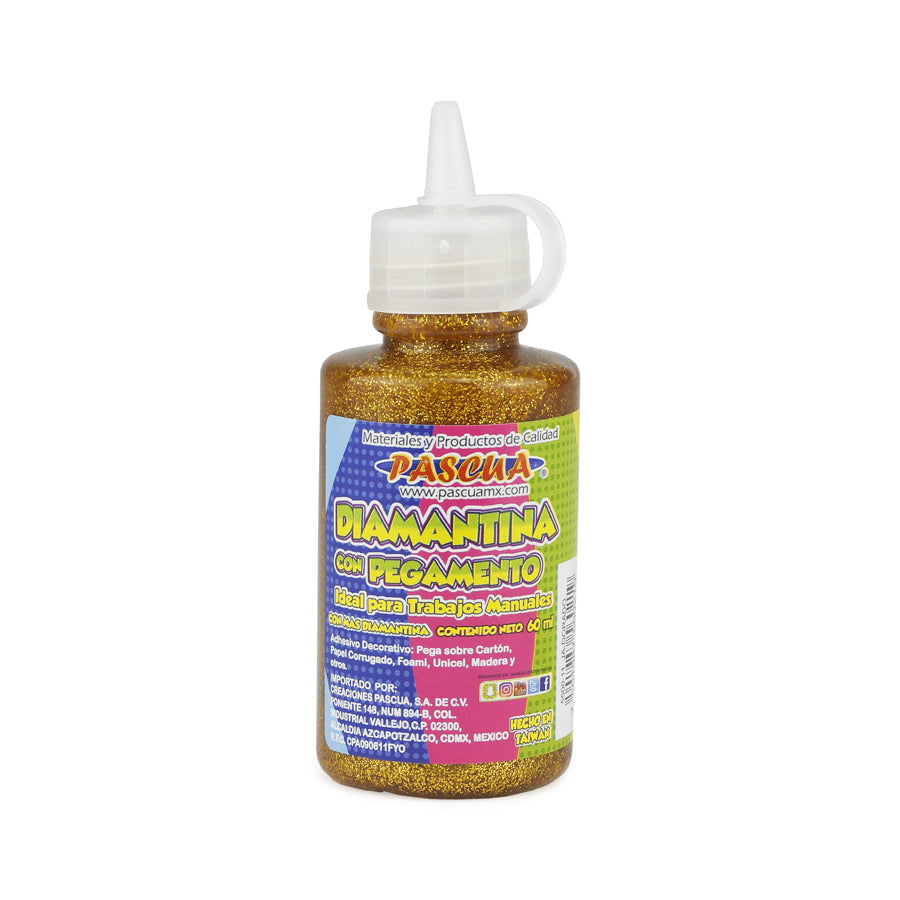 PEGAMENTO CON DIAMANTINA PASCUA 60ML