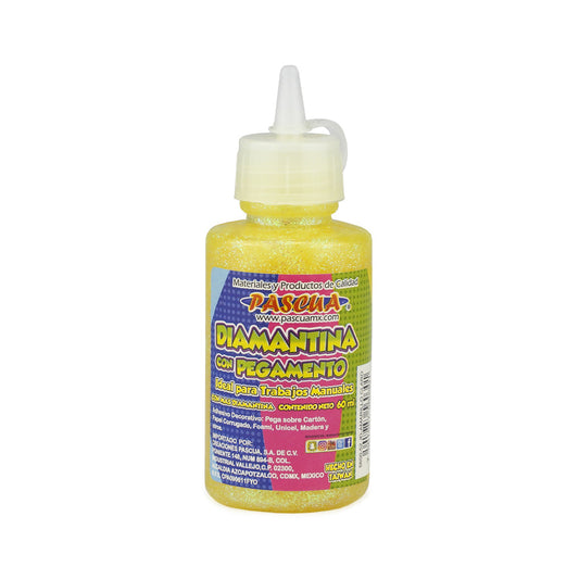 PEGAMENTO CON DIAMANTINA PASCUA 60ML