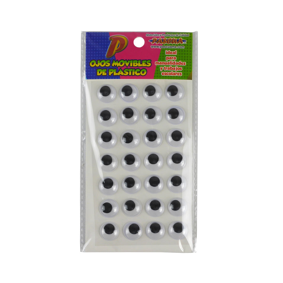 OJITOS MOVILES PASCUA 18MM C28 PZAS OJO-MOV18-28