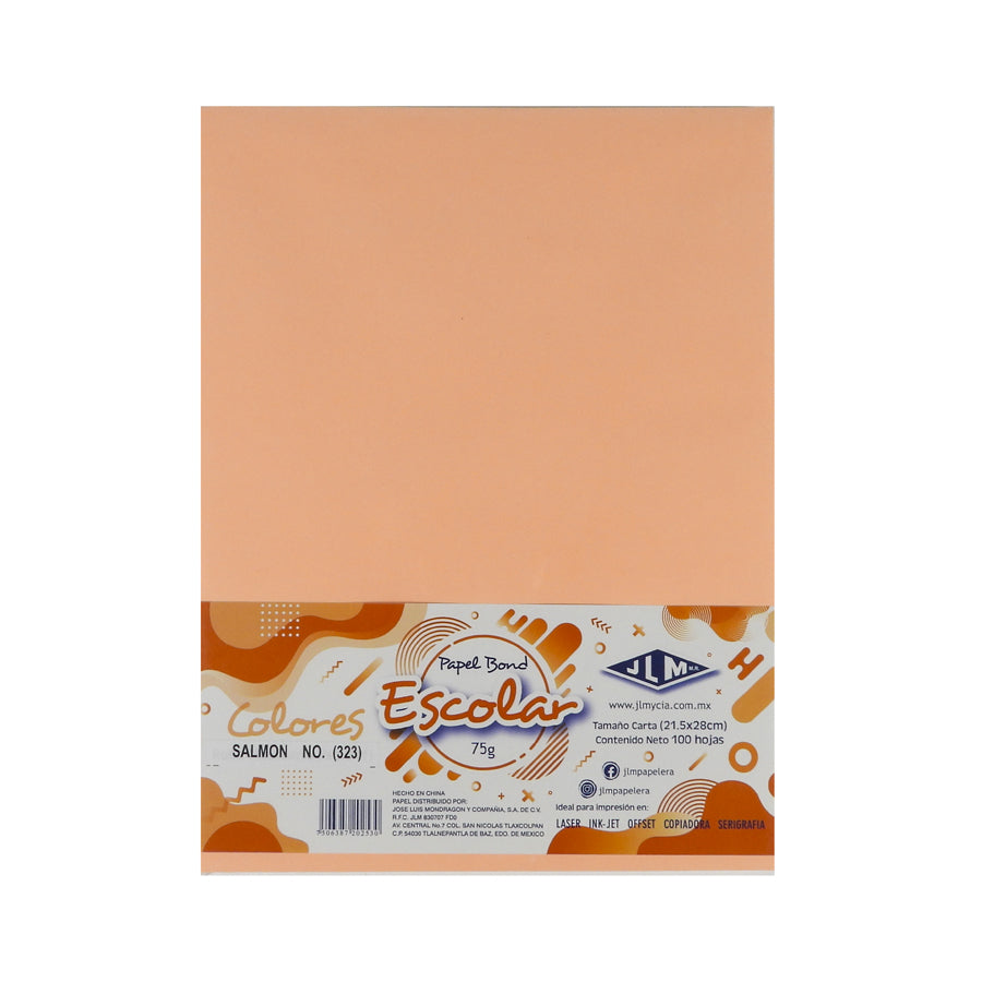 PAPEL BOND NAPOLI CARTA COLOR 100 HOJAS