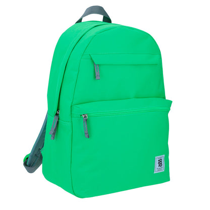 MOCHILA GRANDE CHENSON VERDE NEON 1818 COLORS 1861105-GN ED.2020