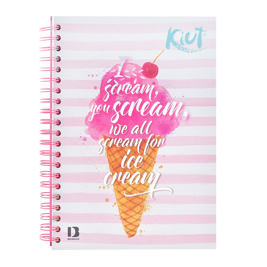 CUADERNO PROFESIONAL NORMA KIUT DOBLE ARILLO CUADRO GRANDE 200 HOJAS