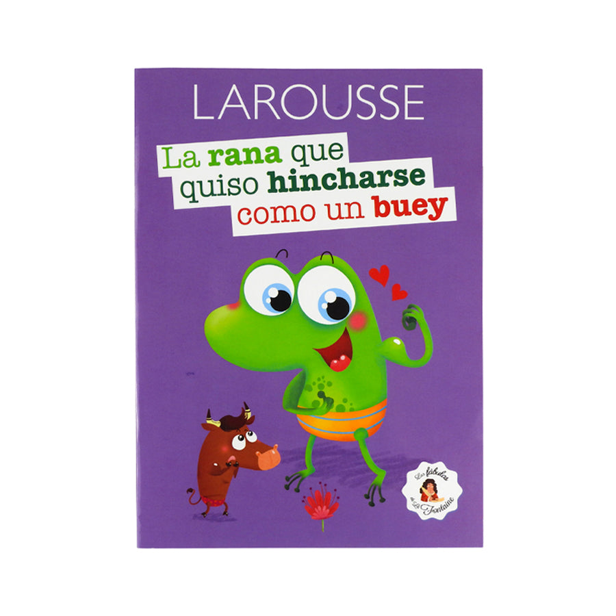 LIBRO DE LECTURA LAROUSSE LAS FABULAS DE LA FONTAINE 8TIT