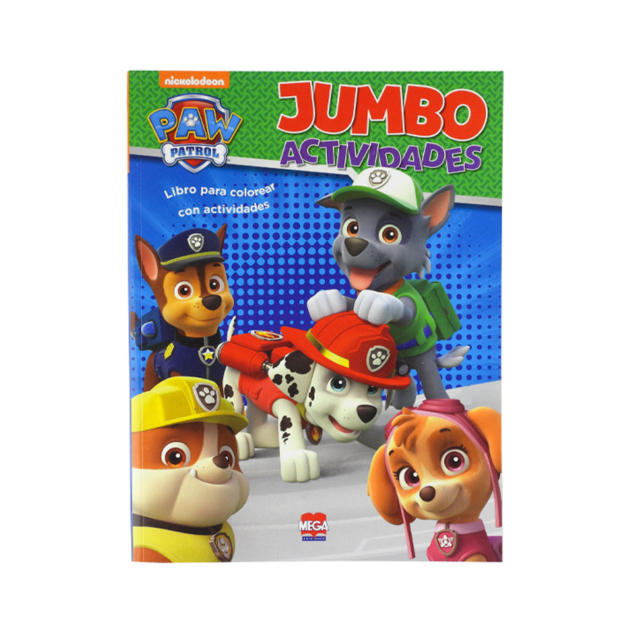 LIBRO DE ACTIVIDADES JUMBO LAROUSSE PAW PATROL